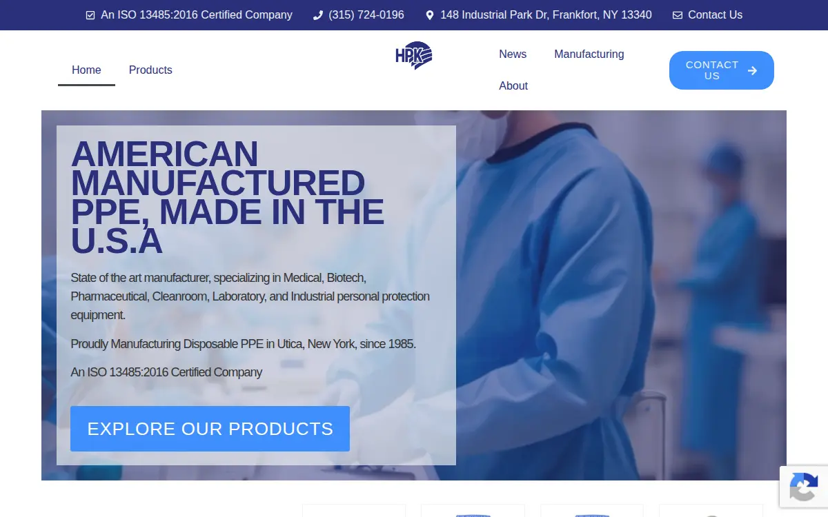 Homepage of Hpk Ind. INC.