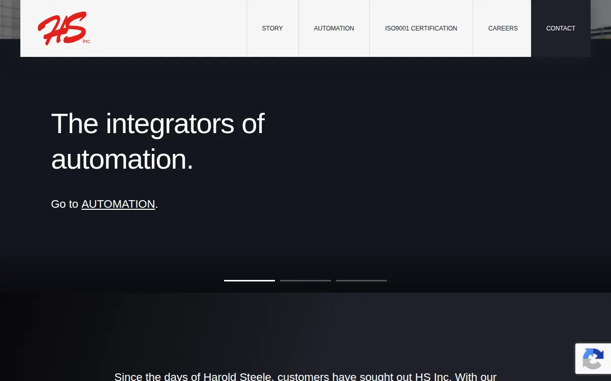 Homepage of H.s. INC.