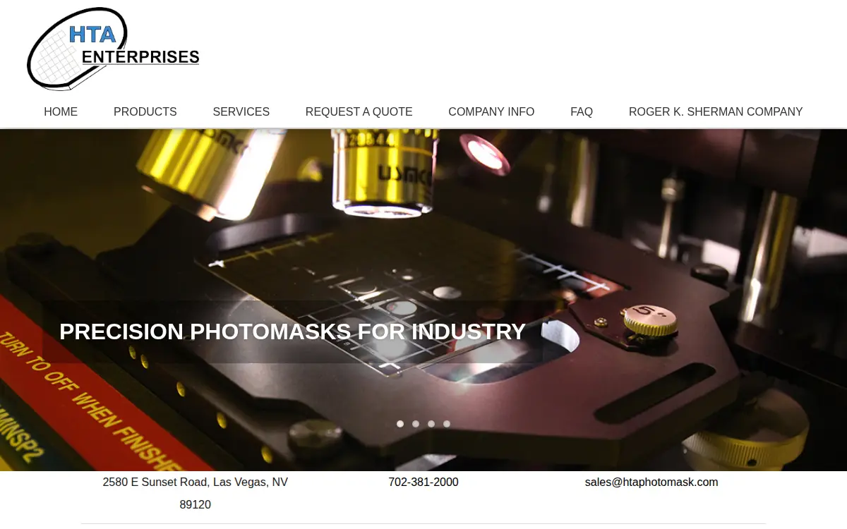 Homepage of Hta Enterprises