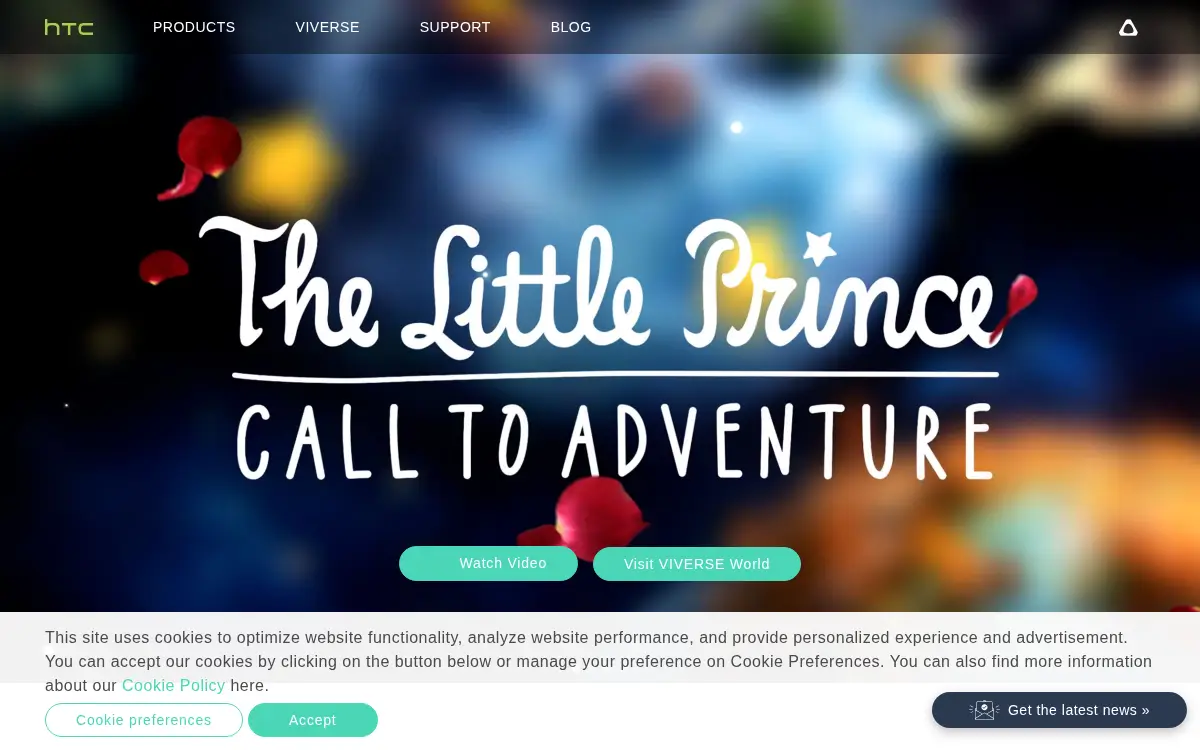 Homepage of Htc America INC