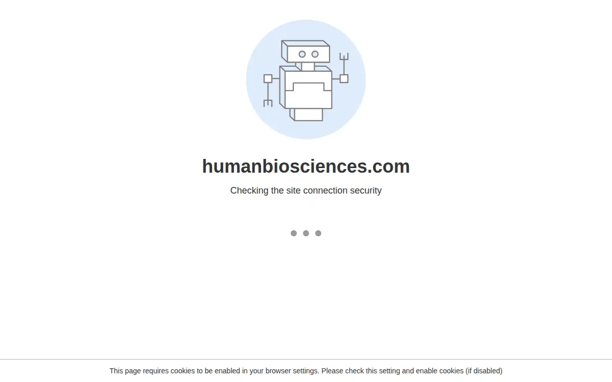 Homepage of Human Biosciences INC
