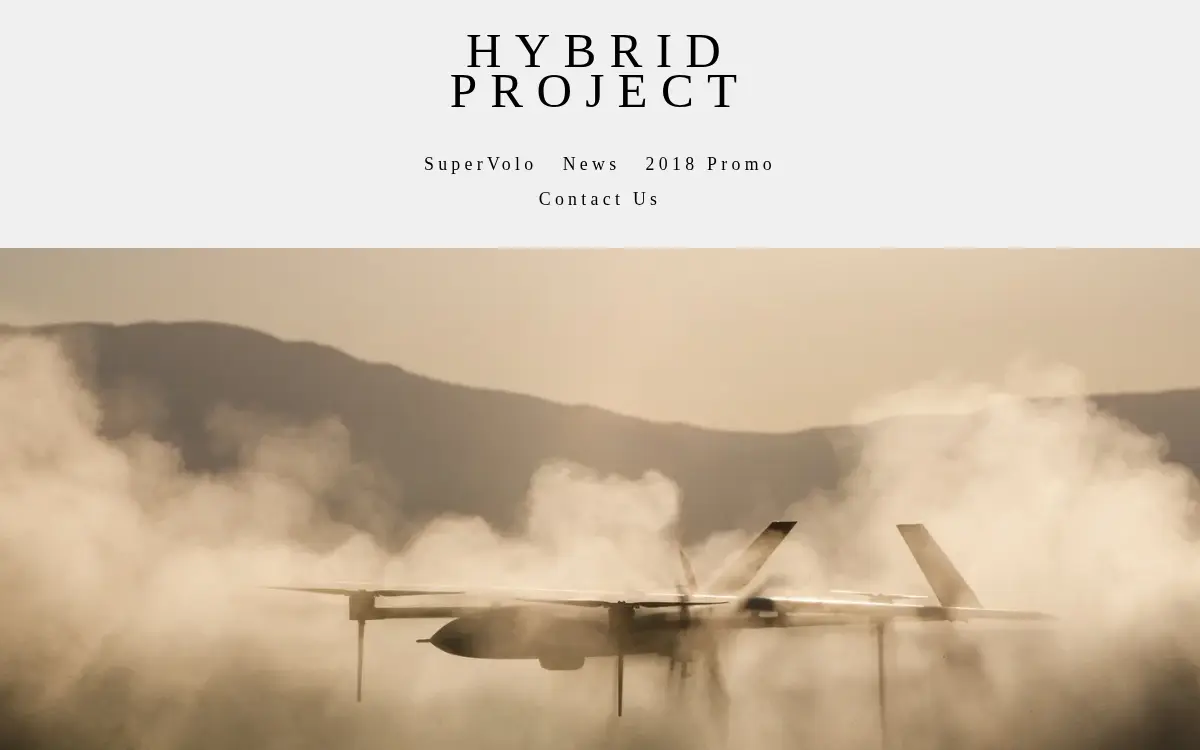 Homepage of Hybrid Project LLC