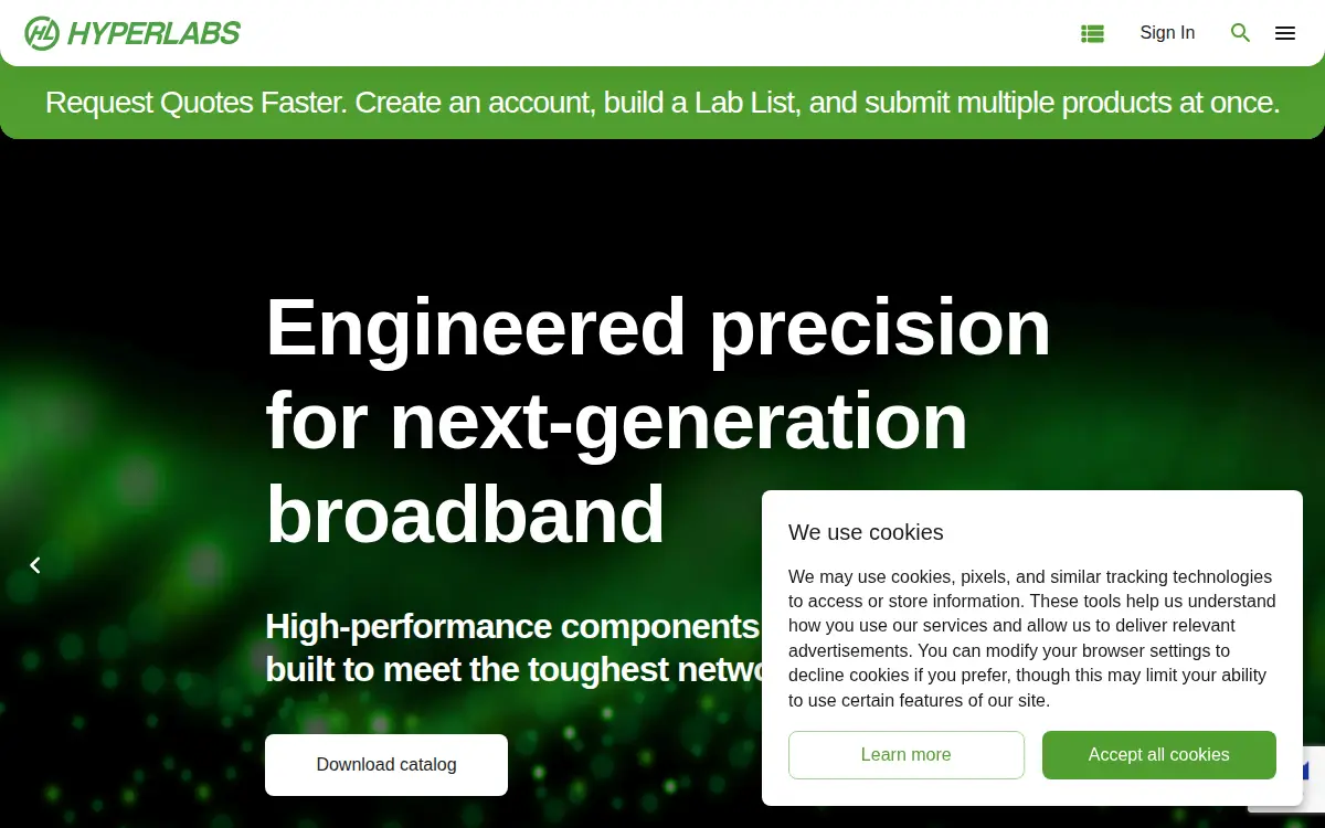 Homepage of Hyperlabs INC.