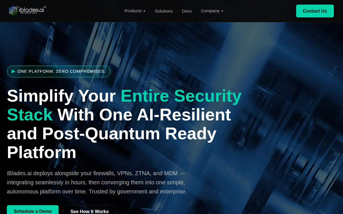 Homepage of I-blades, INC.