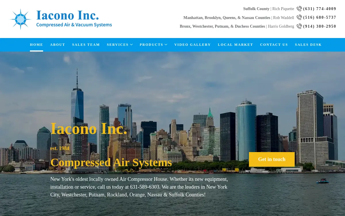 Homepage of John Iacono INC