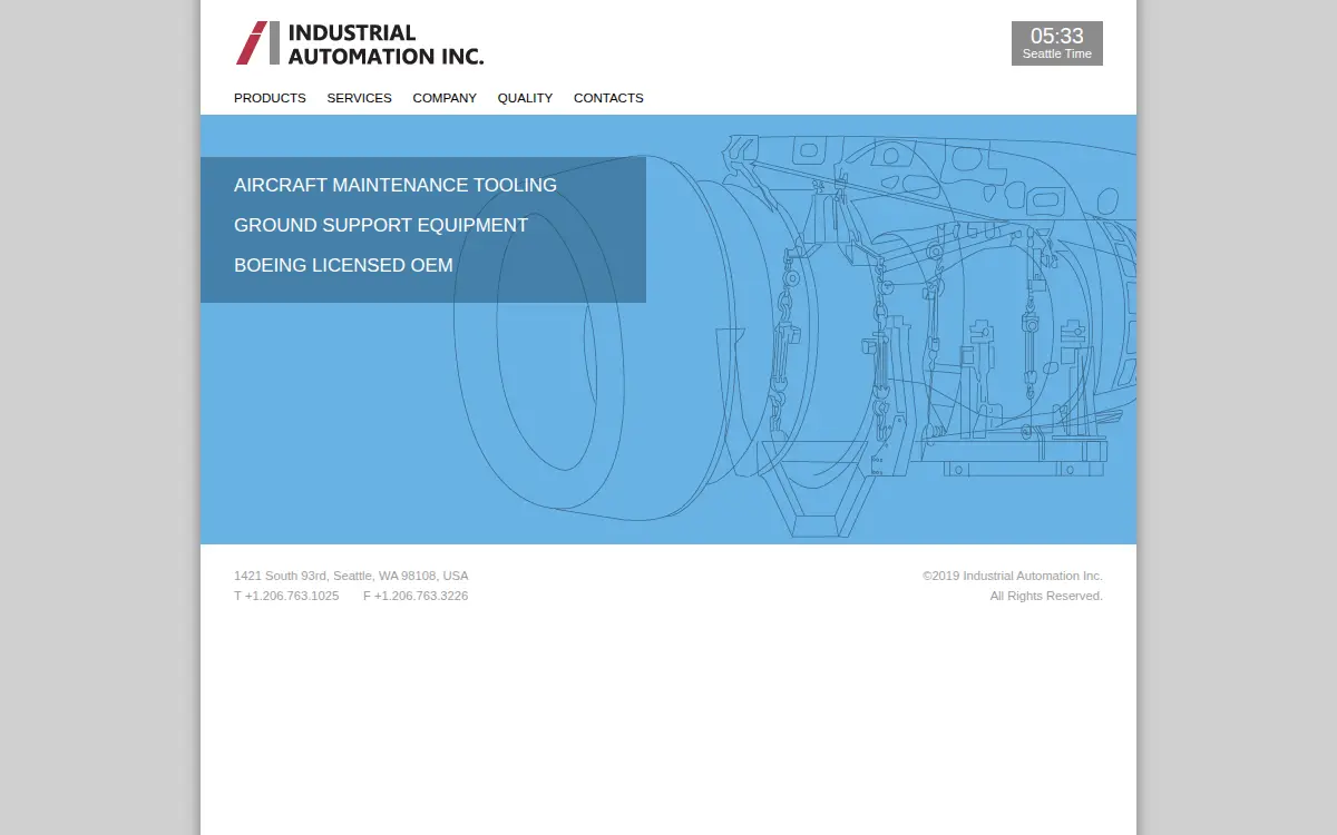 Homepage of Industrial Automation INC