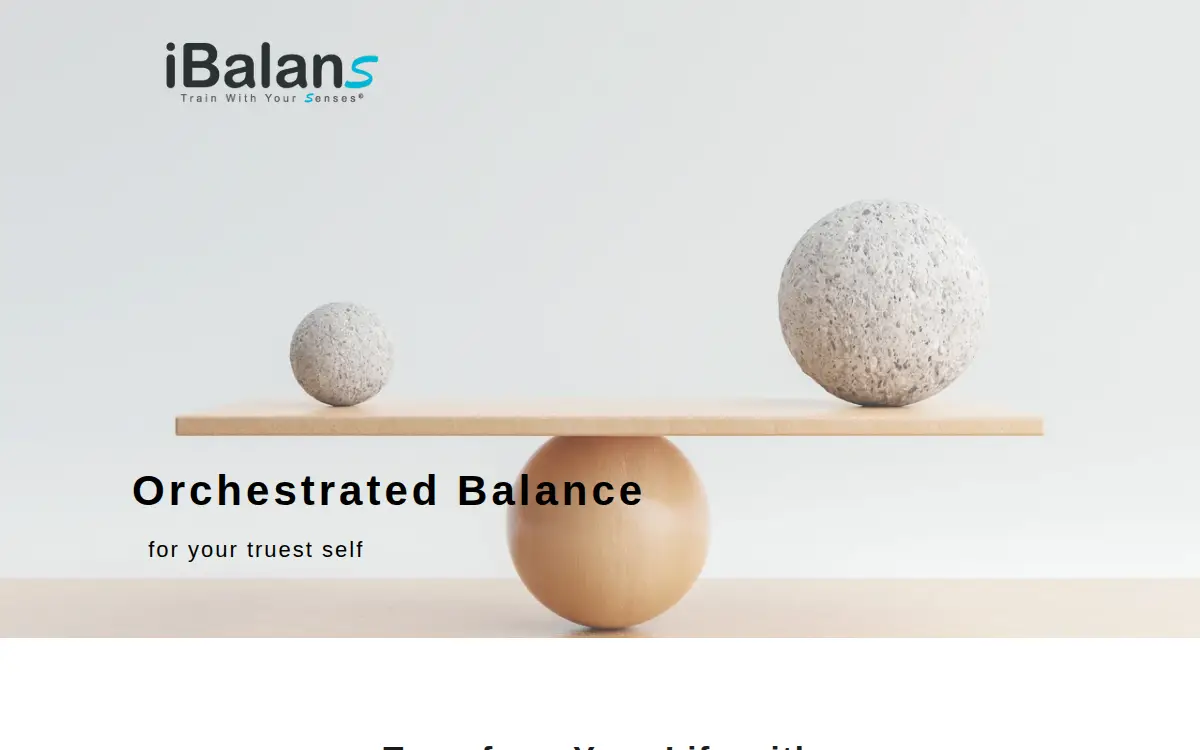 Homepage of Ibalans LLC