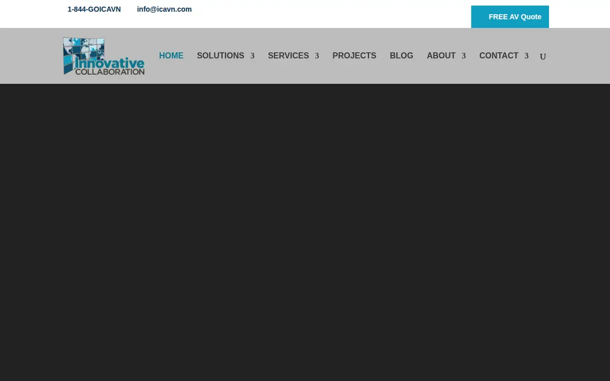 Homepage of Innovative Collaboration INC