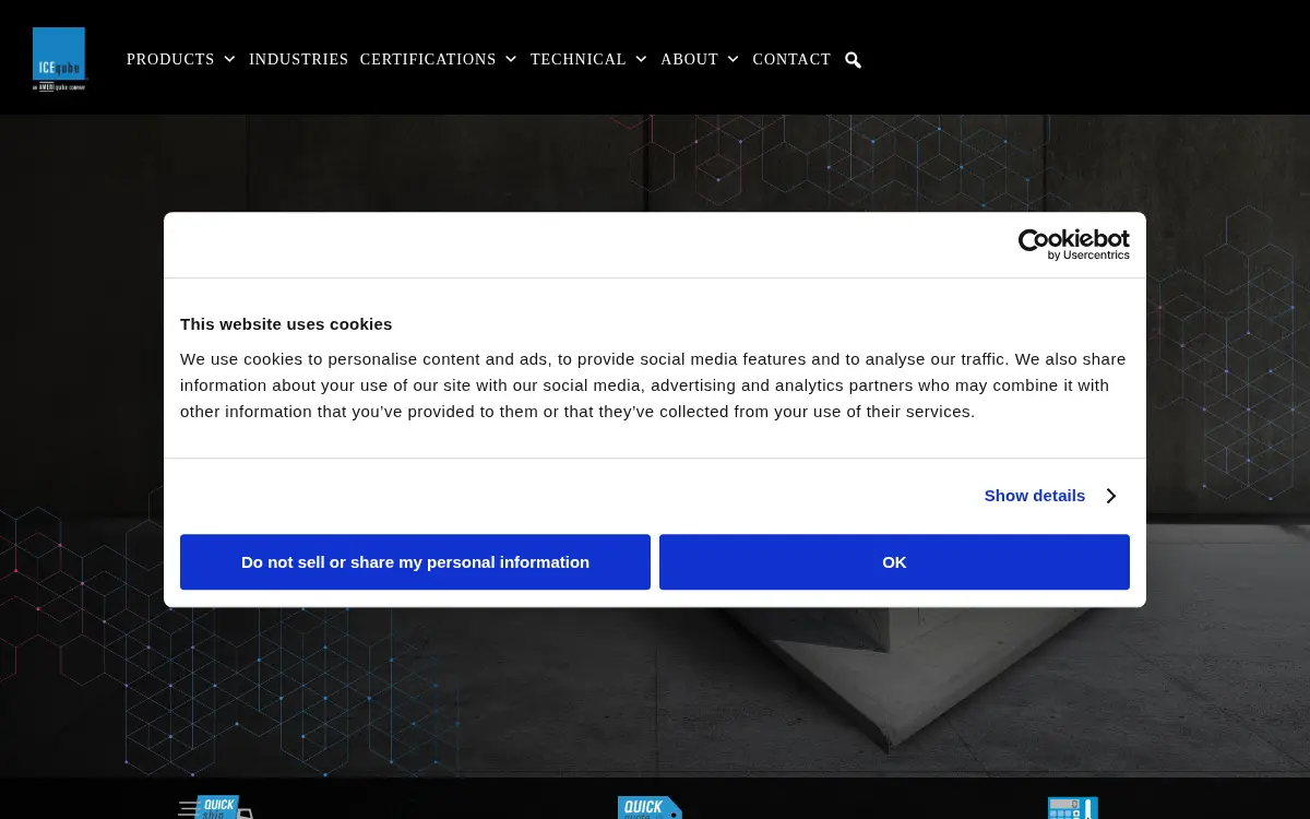Homepage of Ice Qube INC