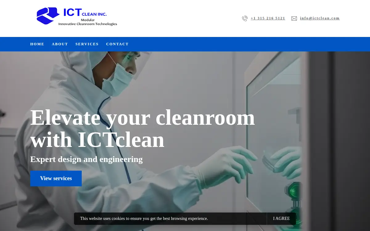 Homepage of Ictclean INC