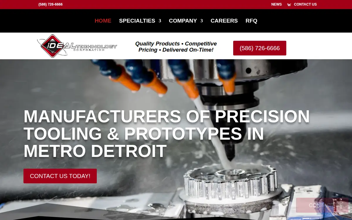 Homepage of Ideal Technology CORP