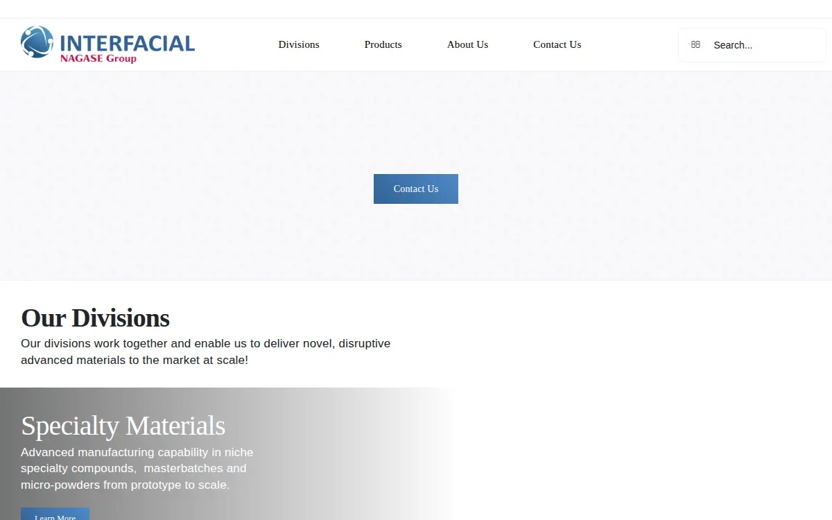 Homepage of Interfacial Consultants LLC