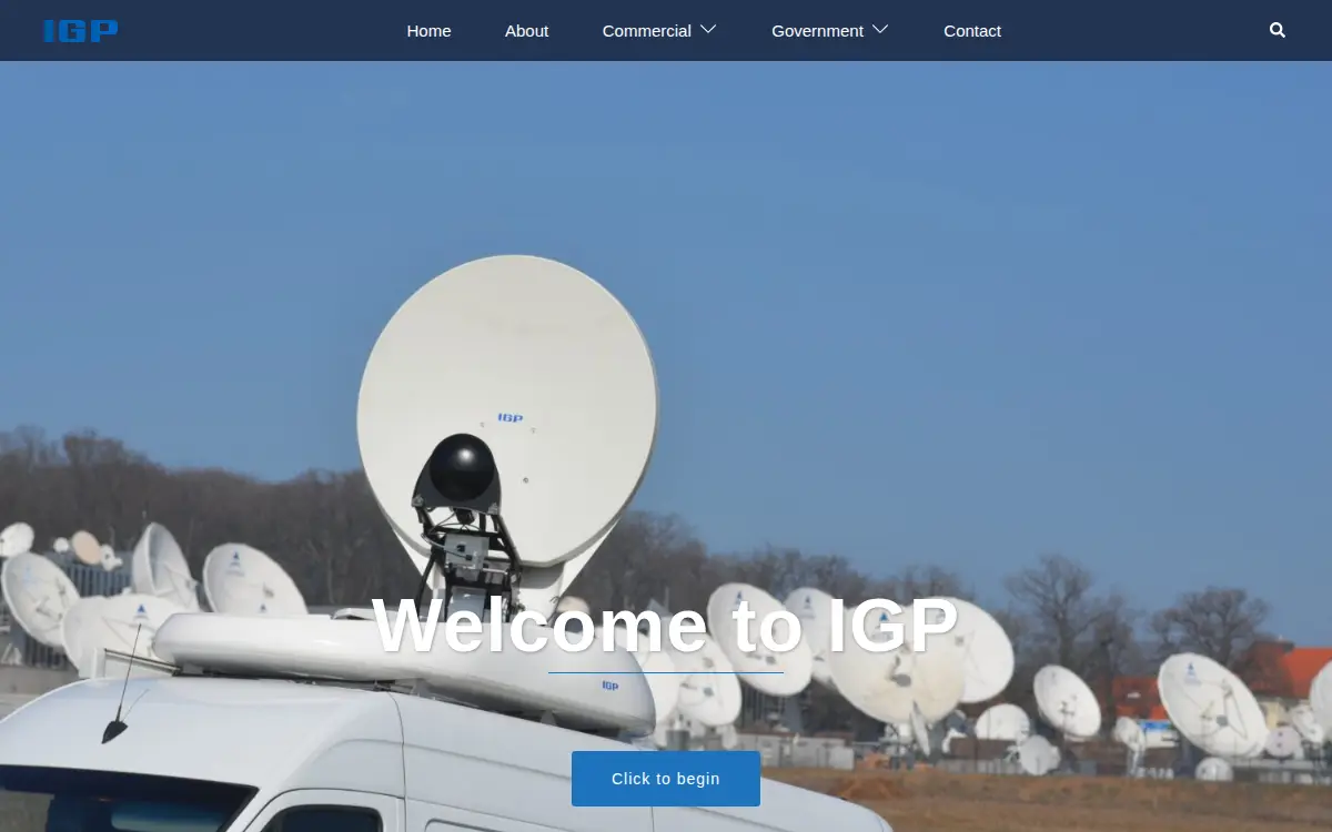 Homepage of Igp, INC.