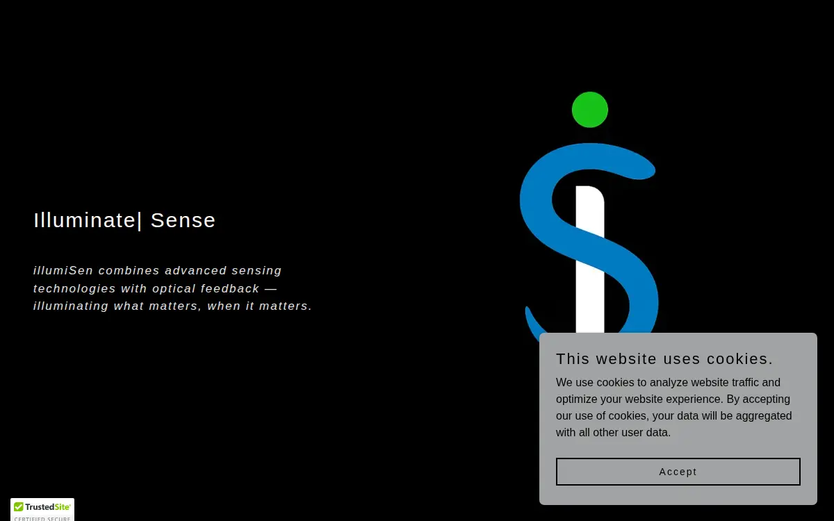 Homepage of Illumisen, INC.