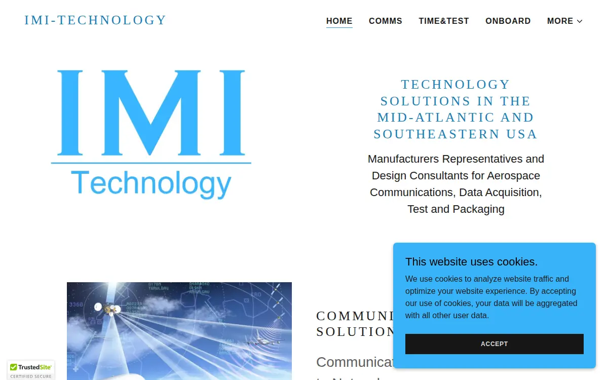 Homepage of Morgan Johnson Marketing Associates, INC.