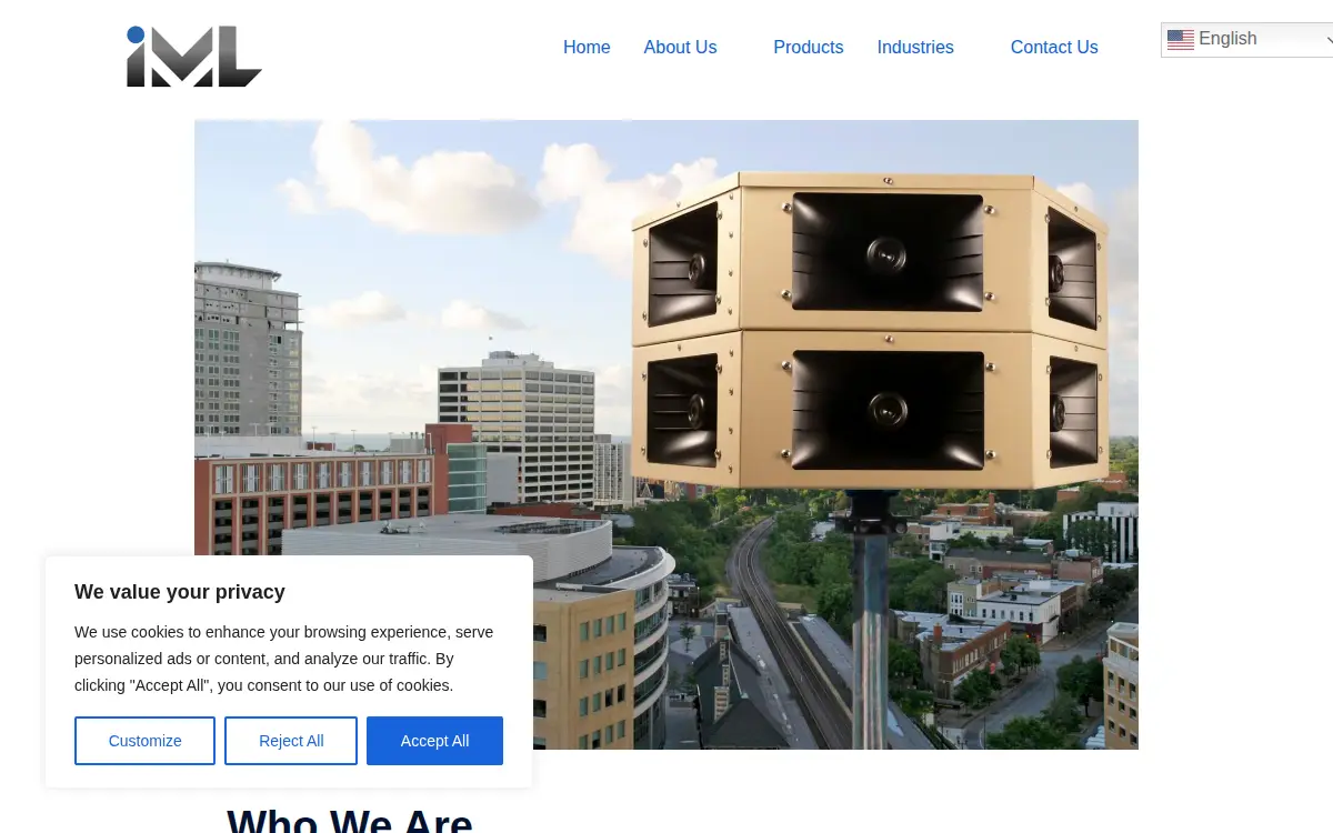 Homepage of Imlcorp, LLC