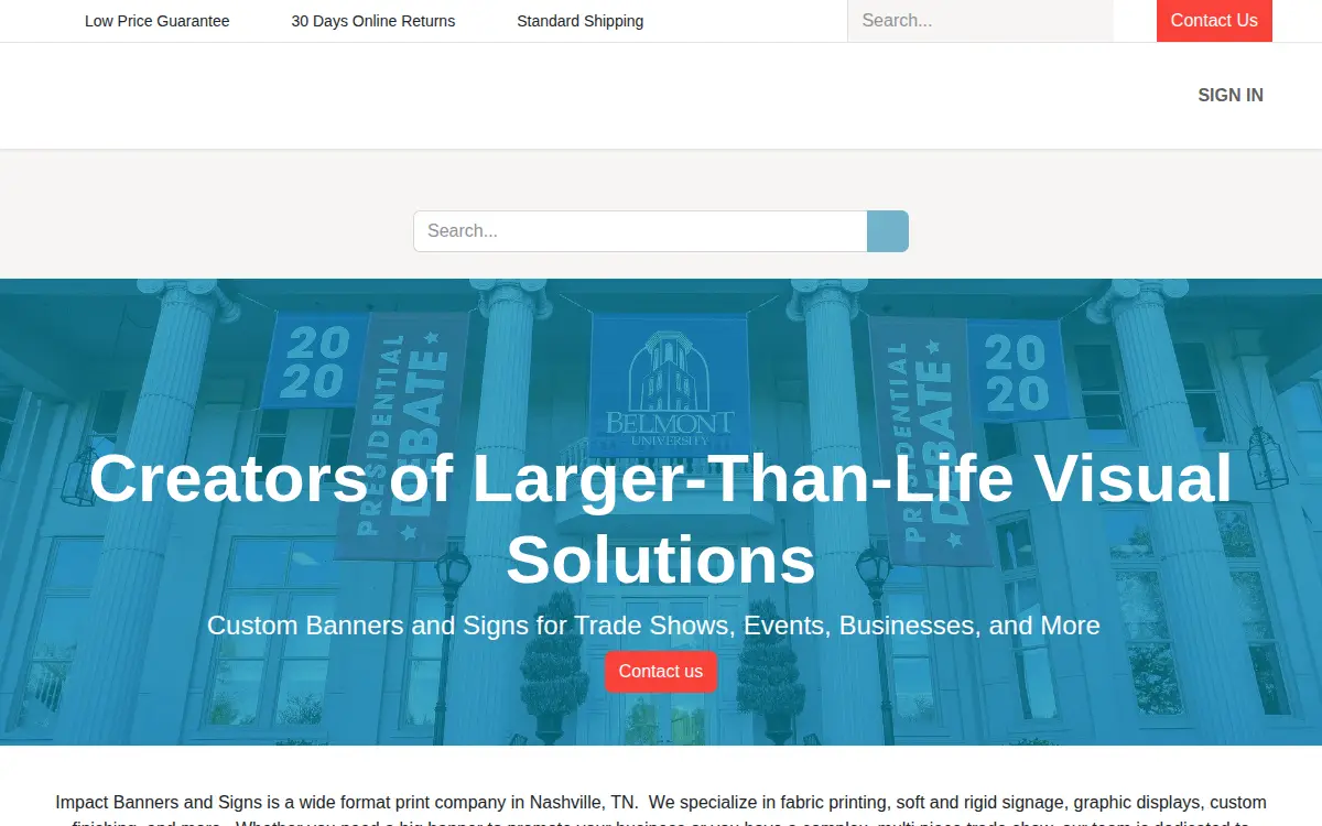 Homepage of J. Nissi CORP