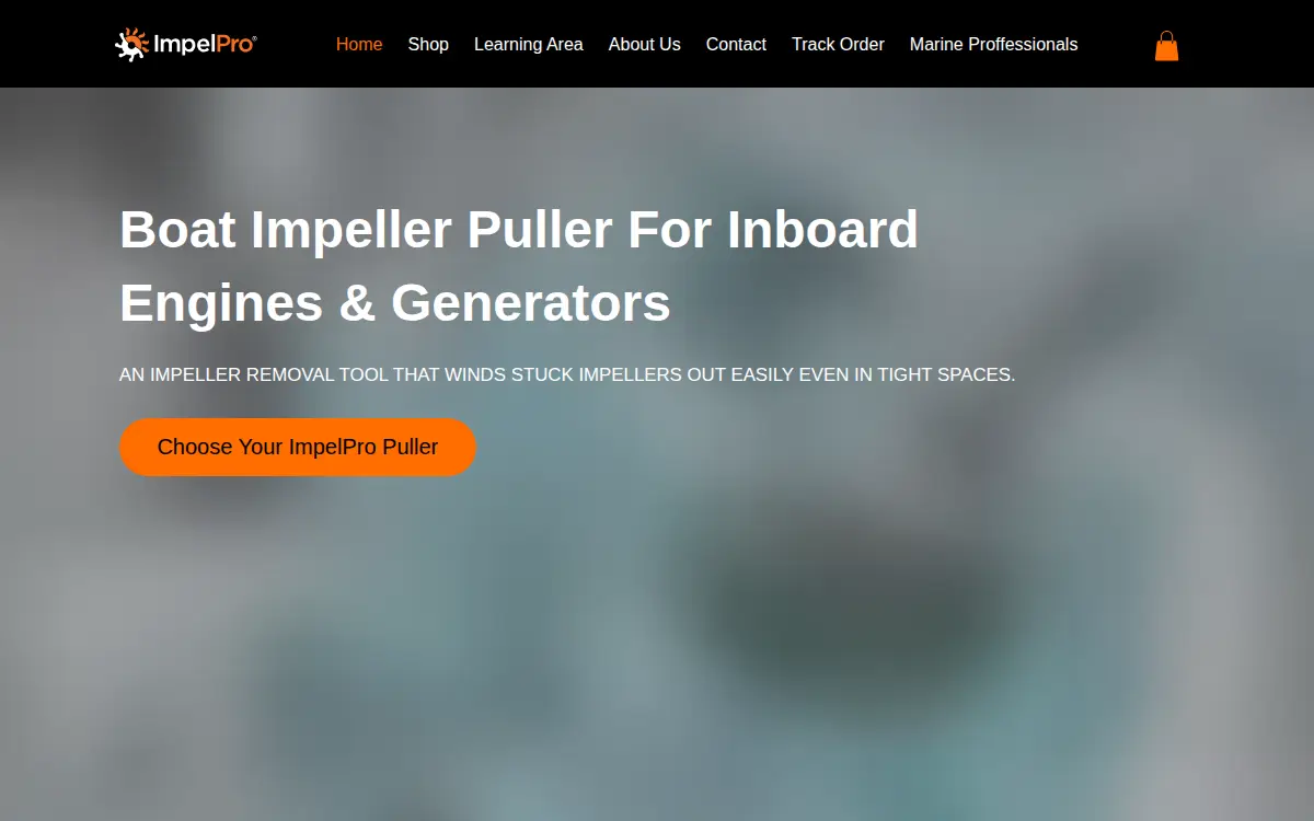 Homepage of Impelpro, LLC