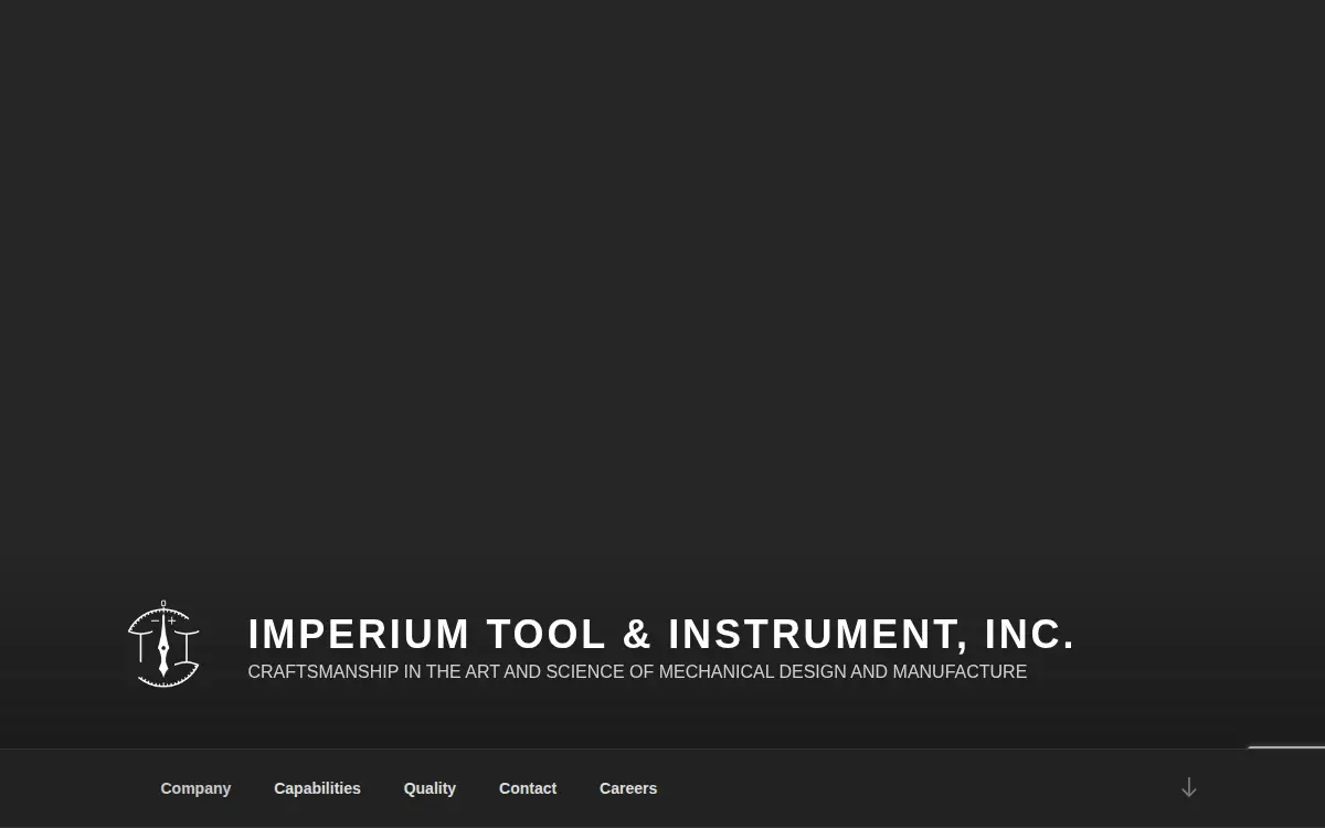 Homepage of Imperium Tool & Instrument, INC.