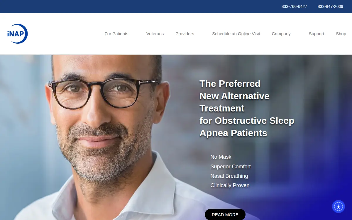 Homepage of Somnics Health INC