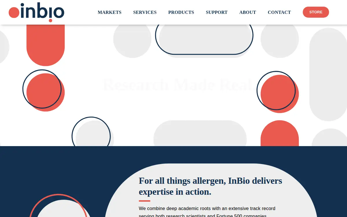 Homepage of Indoor Biotechnologies, INC.