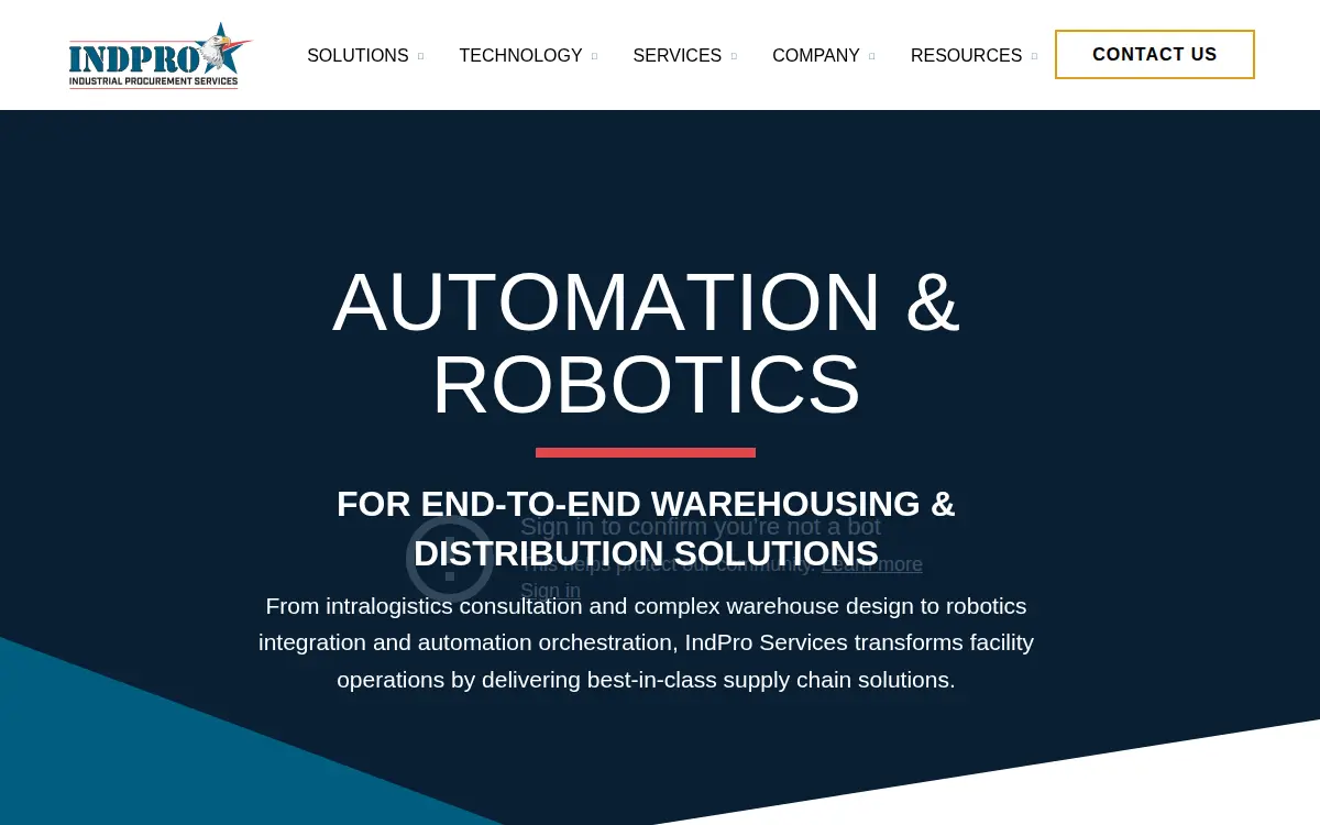 Homepage of Industrial Procurement Services LLC