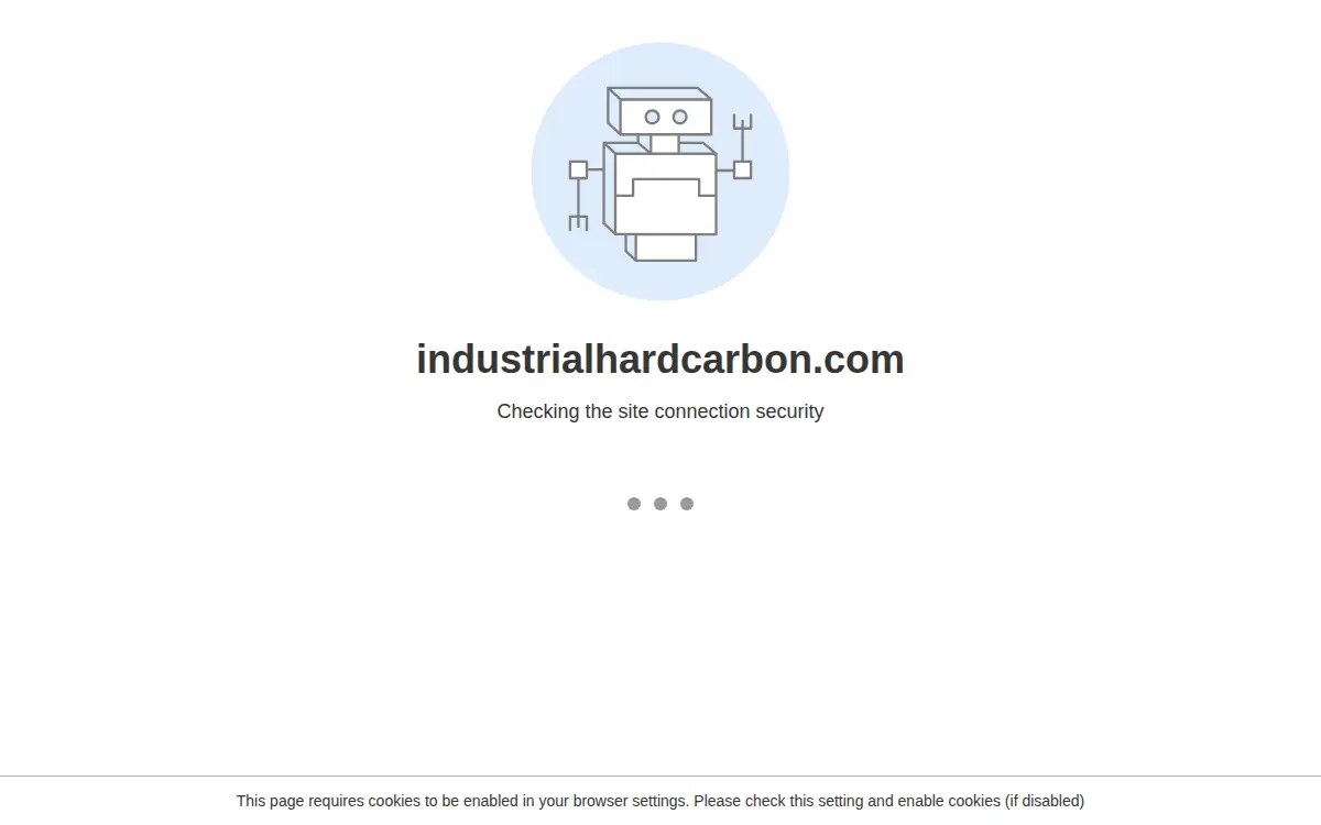 Homepage of Industrial Hard Carbon, LLC