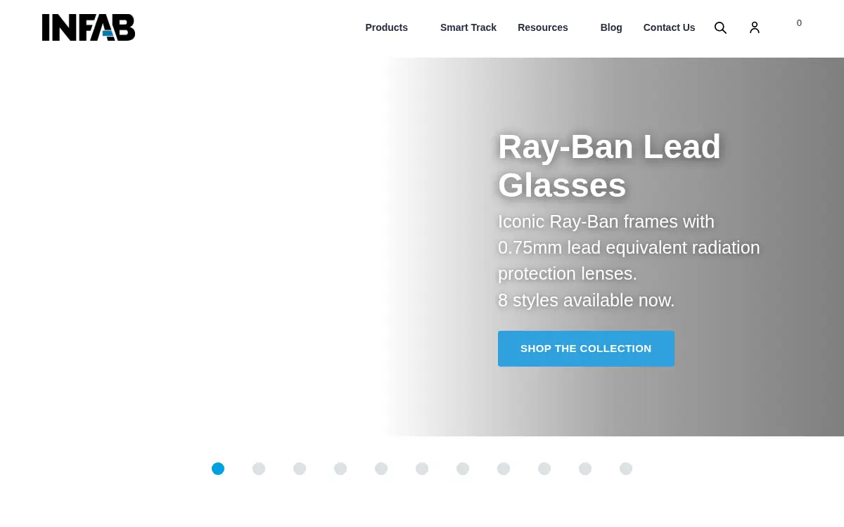 Homepage of Infab LLC