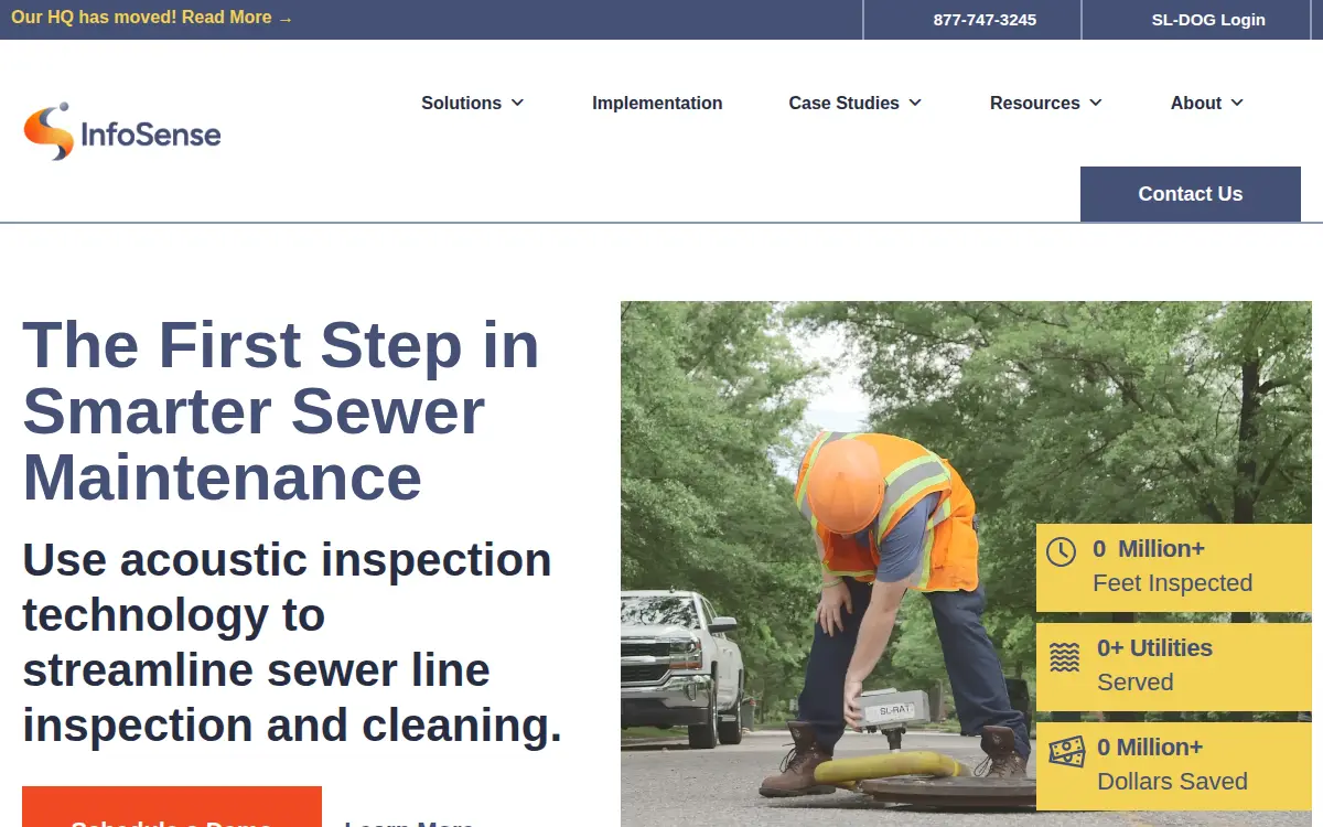Homepage of Infosense INC