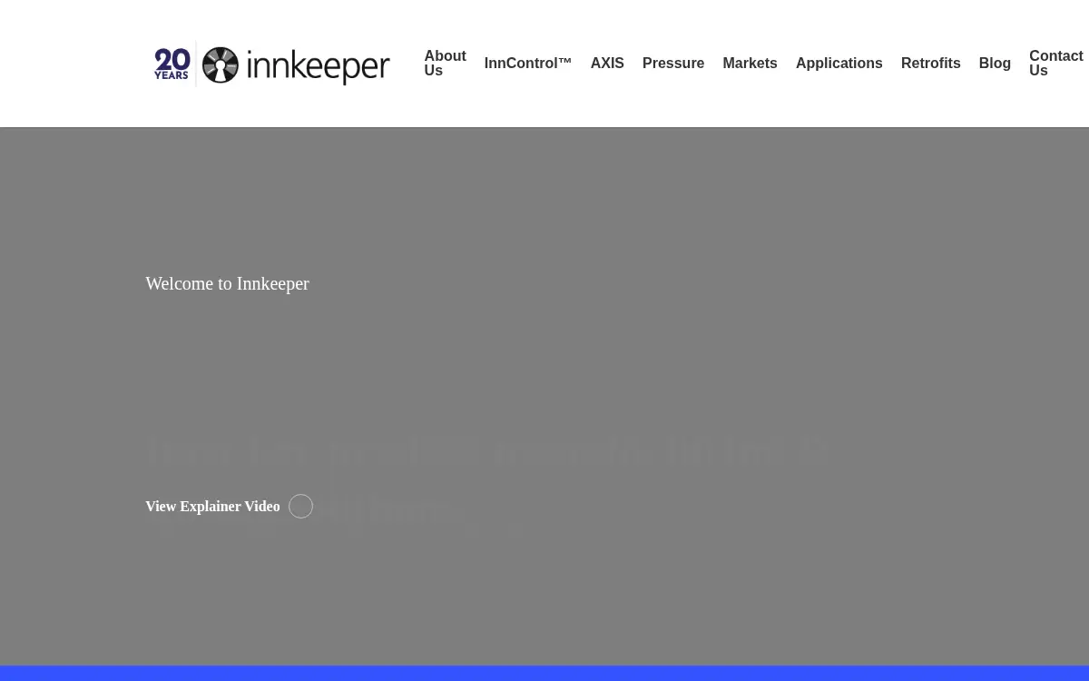 Homepage of Innkeeper, LLC