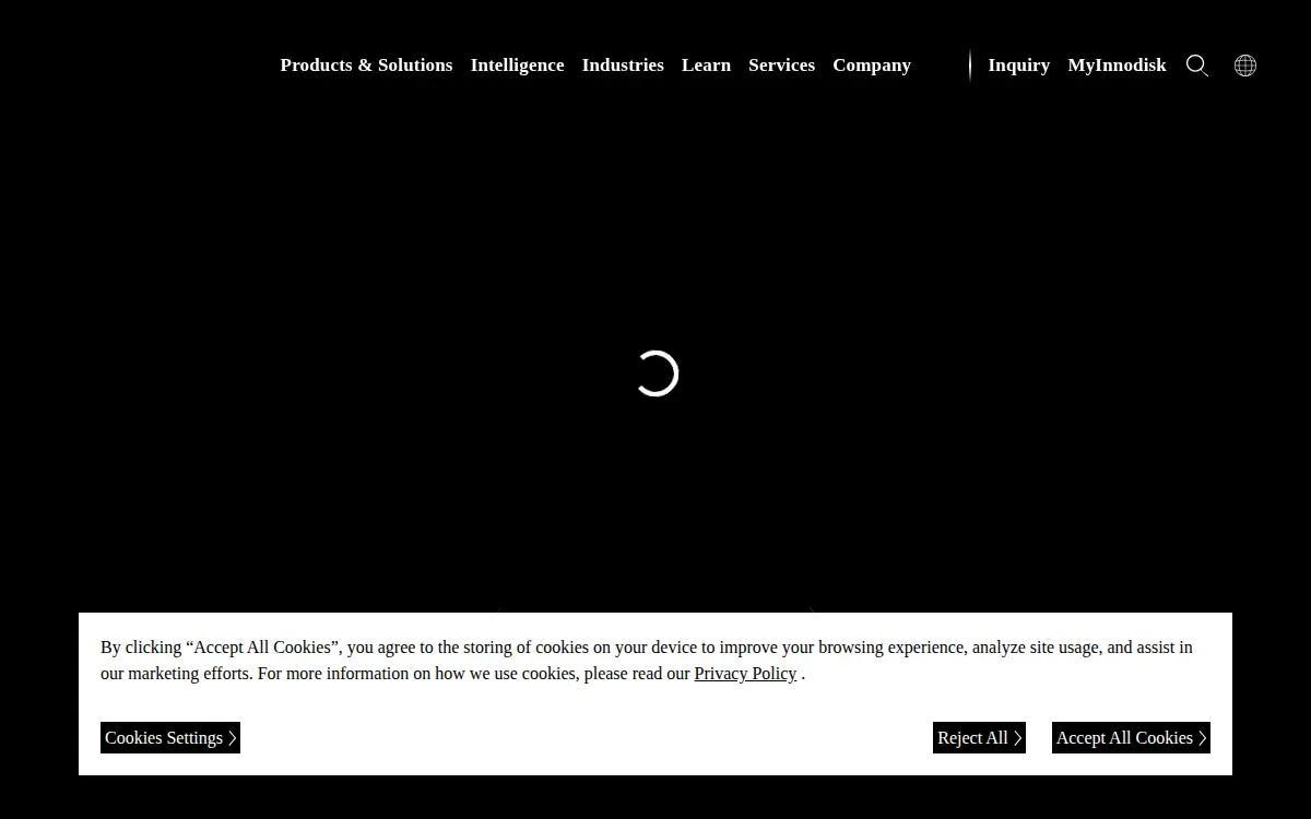 Homepage of Innodisk USA CORP