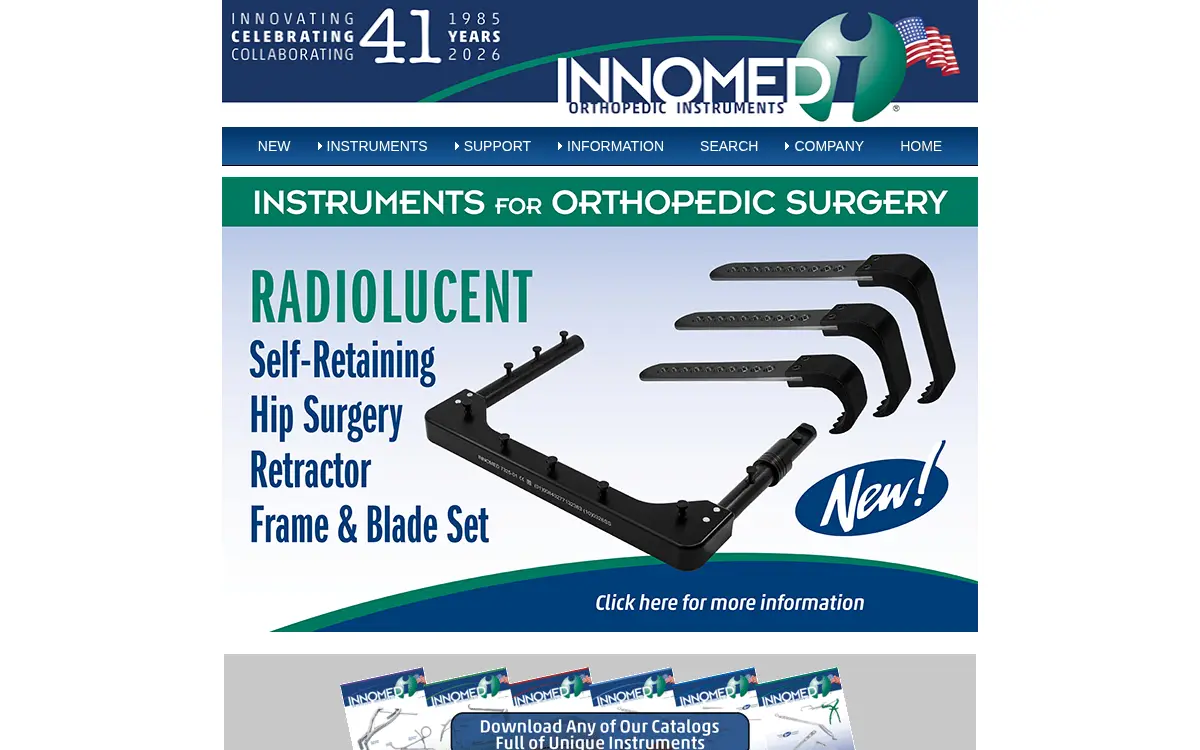 Homepage of Innomed INC
