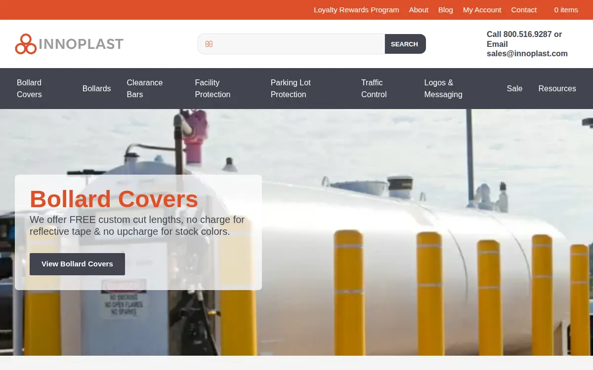 Homepage of Innoplast, INC