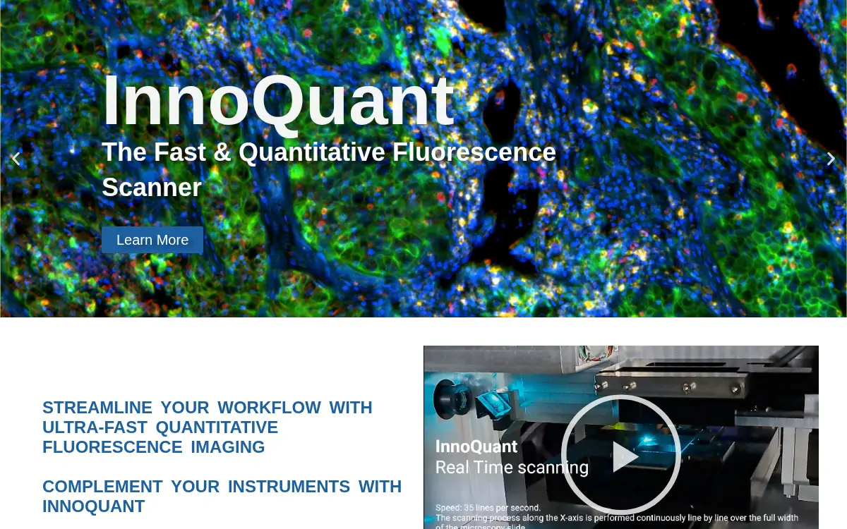 Homepage of Innopsys, INC.