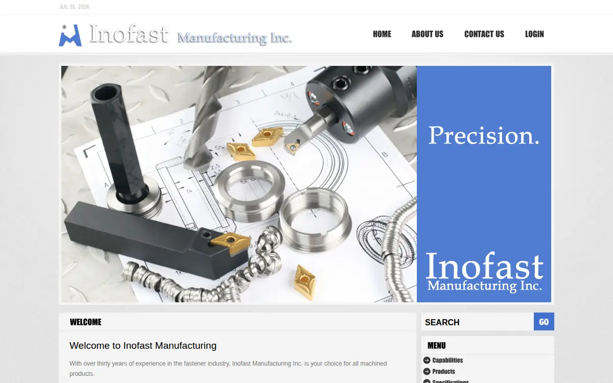 Homepage of Fastener Brokerage INC