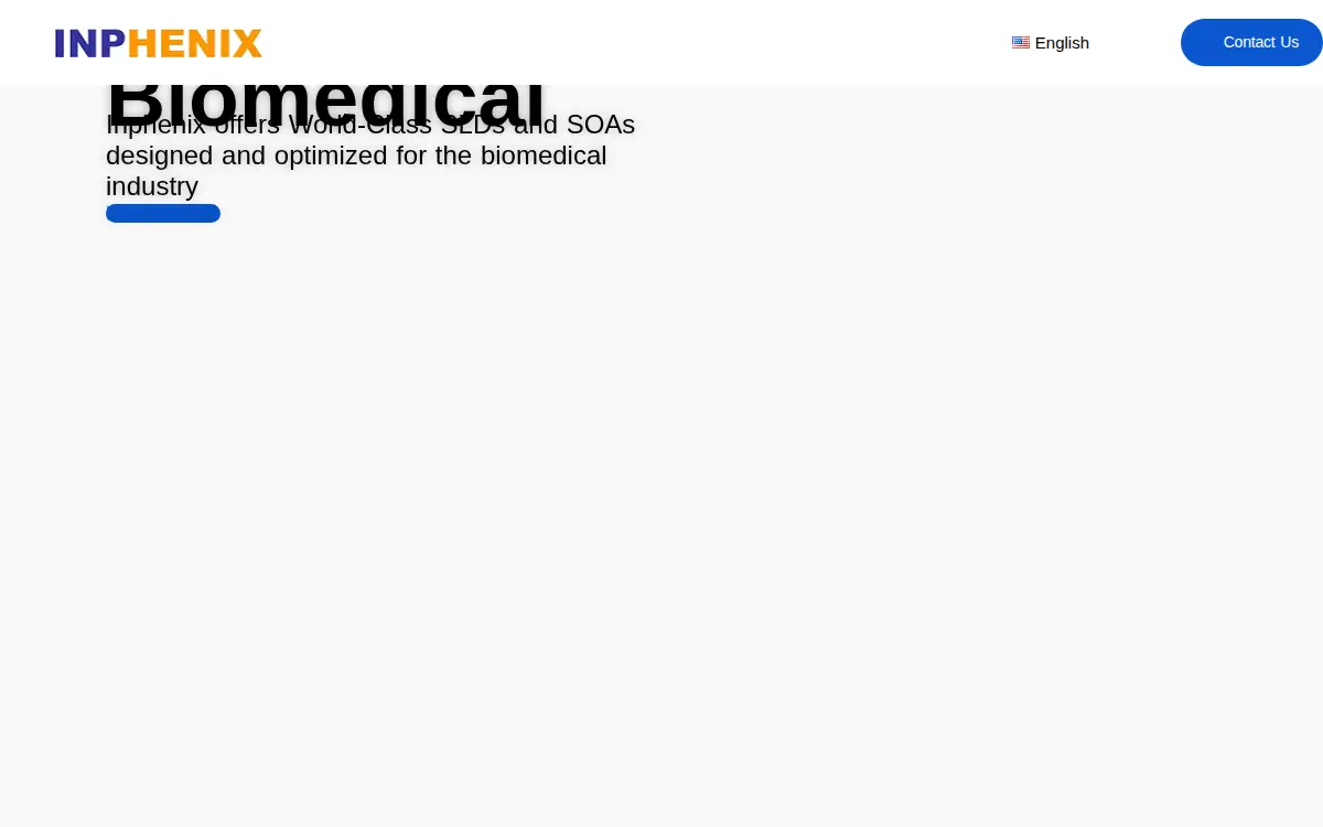 Homepage of Inphenix INC