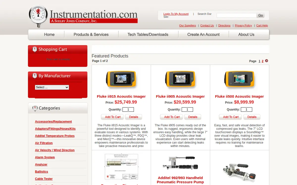 Homepage of Shelby Jones CO INC