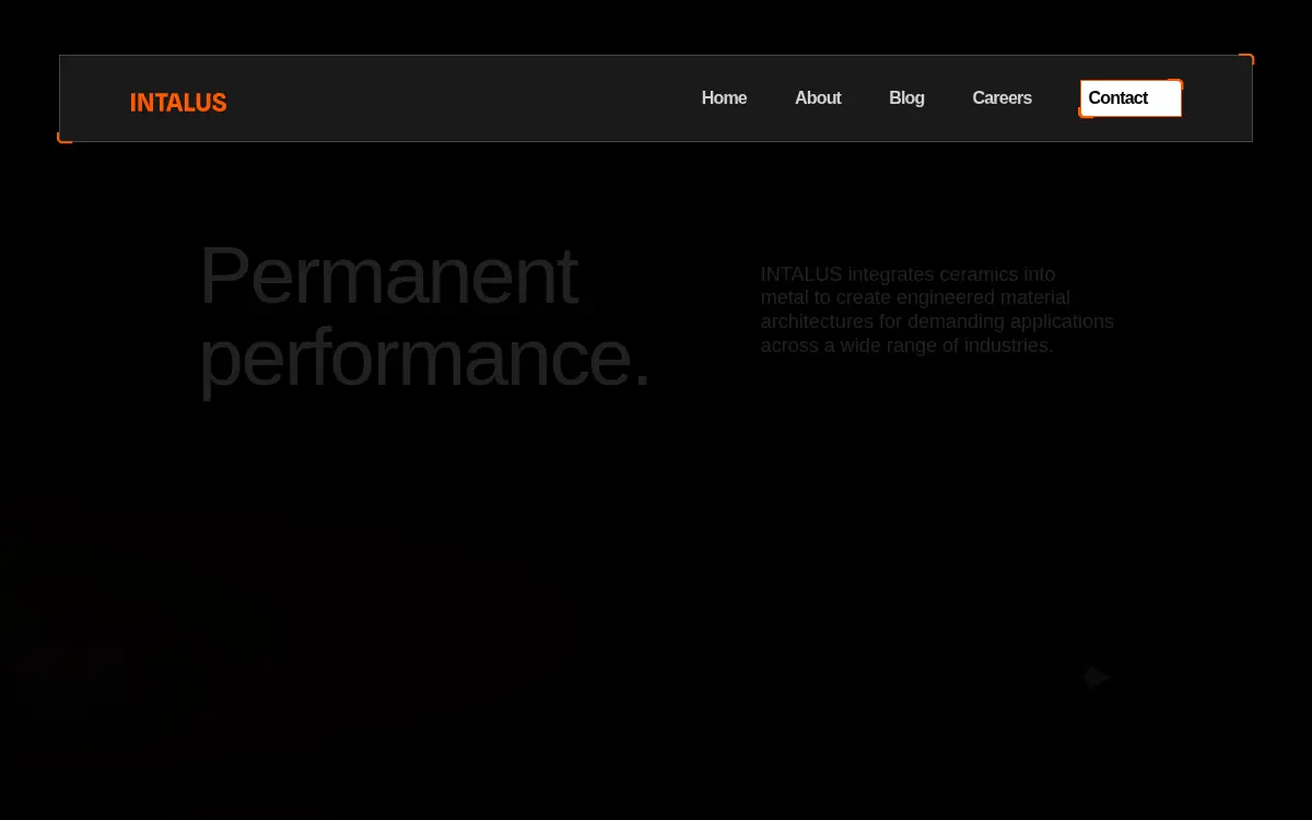 Homepage of Intalus, INC.
