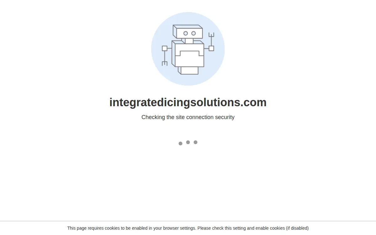 Homepage of Integrated Icing Solutions LLC