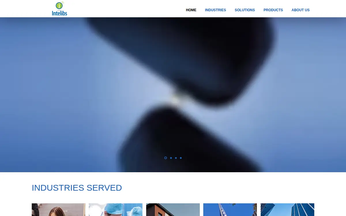 Homepage of Intelibs, INC.