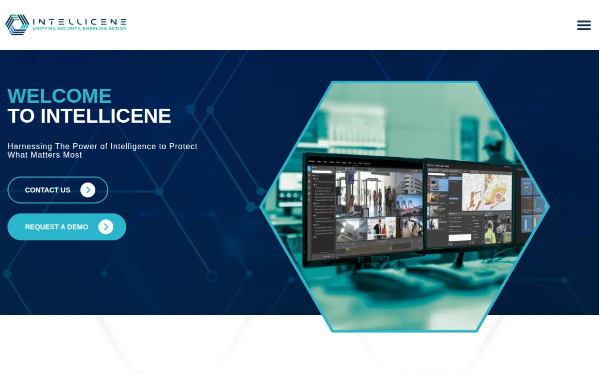 Homepage of Intellicene INC.