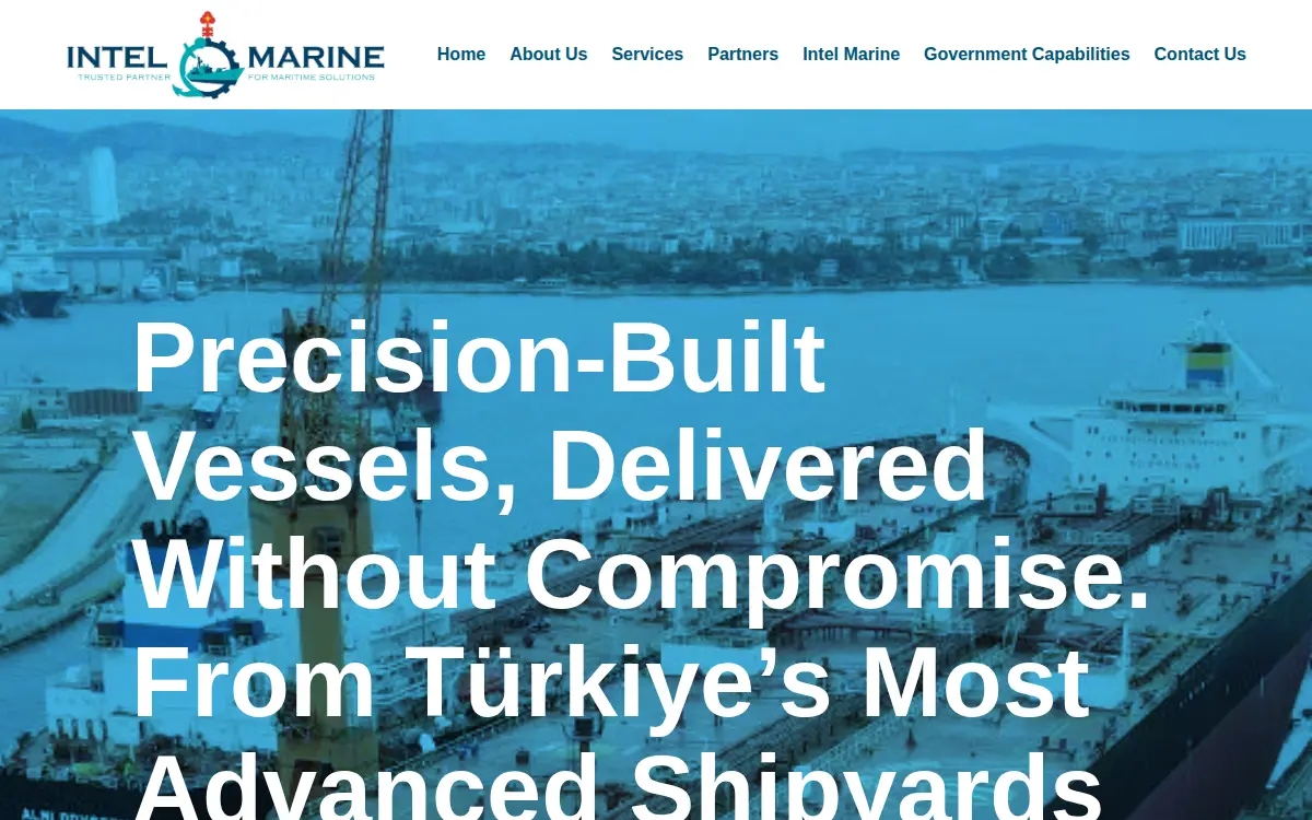 Homepage of Intelmarine INC