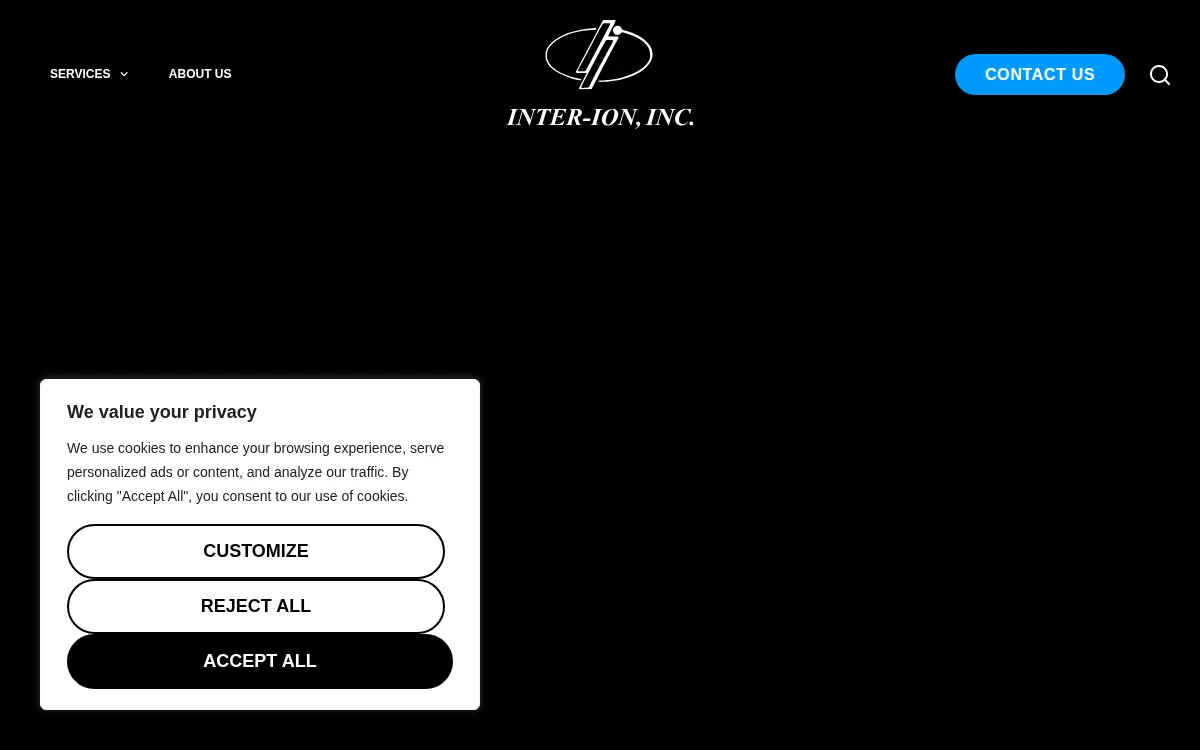Homepage of Interion, INC