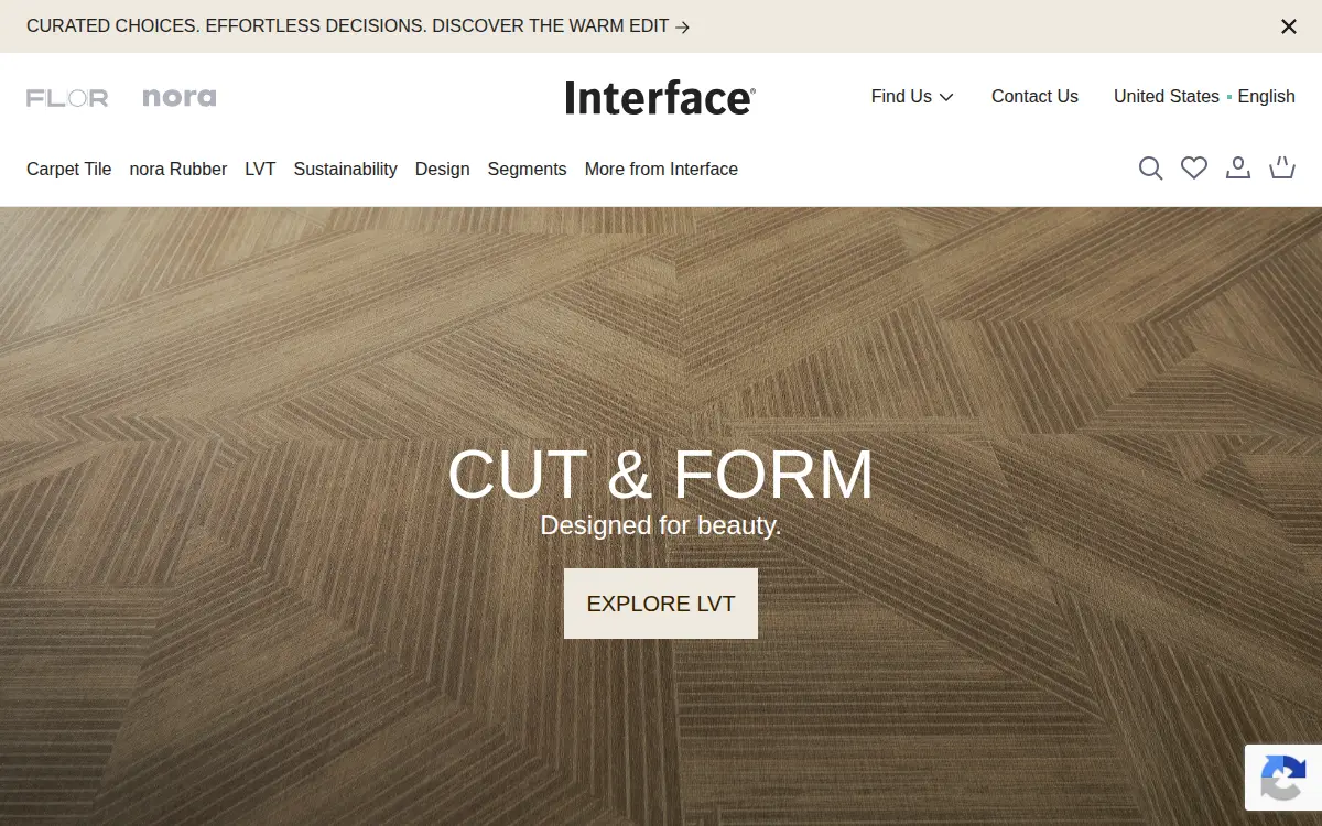 Homepage of Interface Americas INC