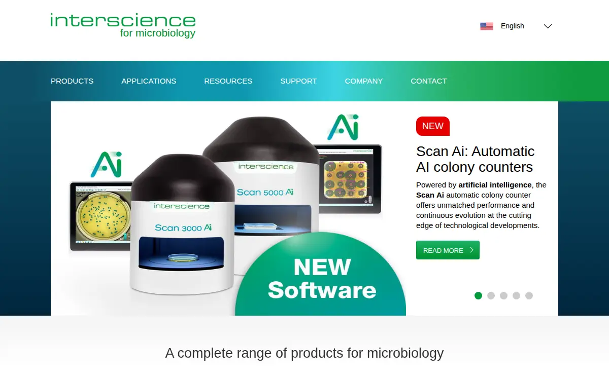 Homepage of Interscience Laboratories, INC.