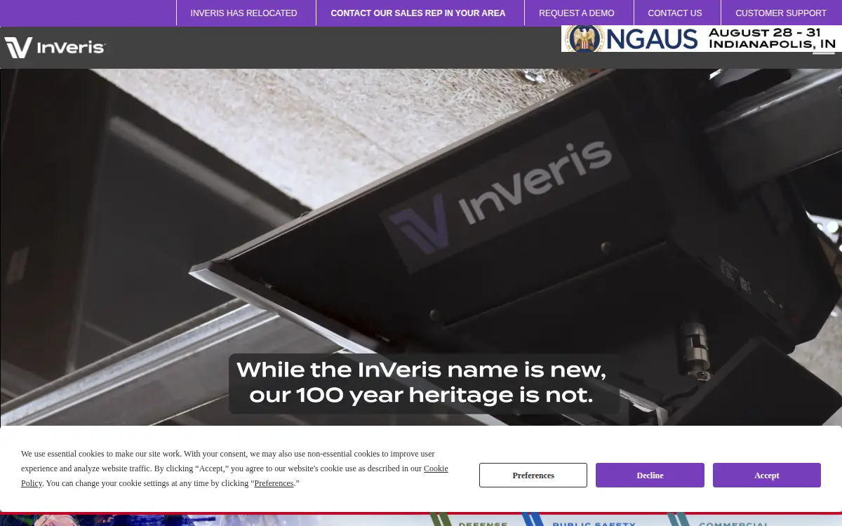 Homepage of Inveris Training Solutions, INC