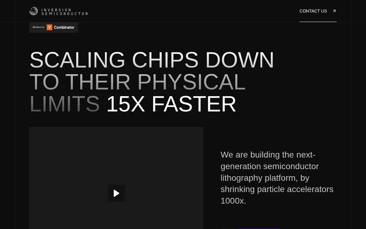 Homepage of Inversion Semiconductor INC.
