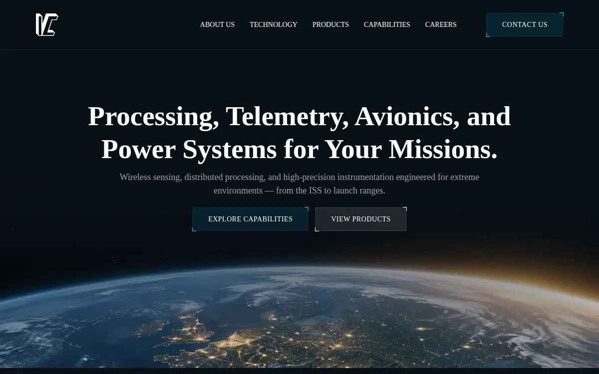 Homepage of Invocon, INC.