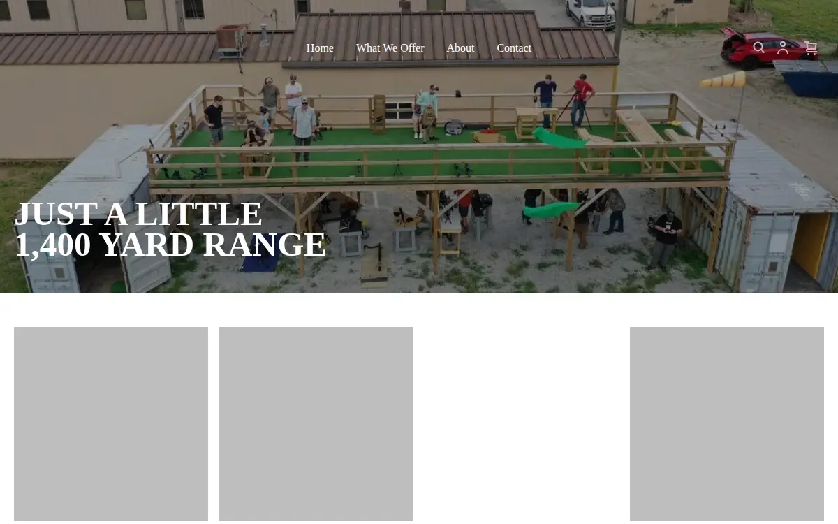 Homepage of Indiana Ordnance Innovations, LLC