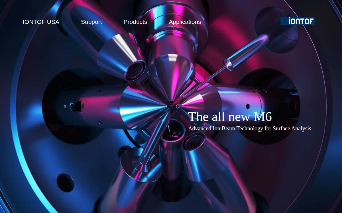 Homepage of Ion-tof Usa, INC.